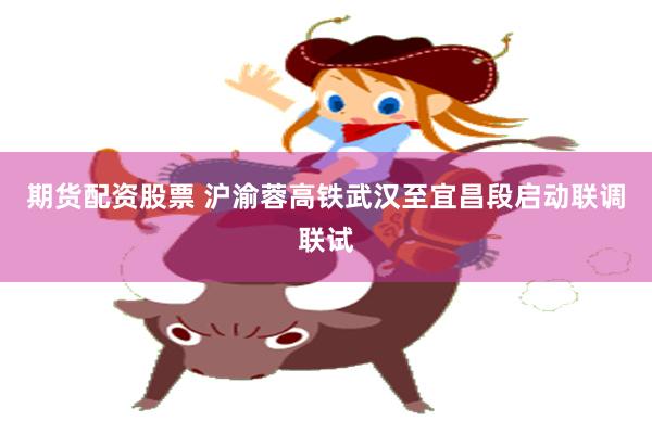 期货配资股票 沪渝蓉高铁武汉至宜昌段启动联调联试