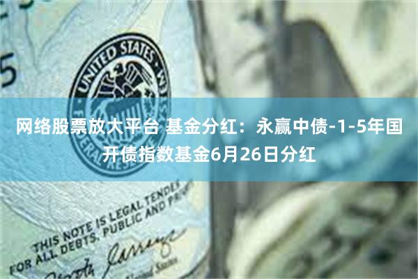 网络股票放大平台 基金分红：永赢中债-1-5年国开债指数基金6月26日分红
